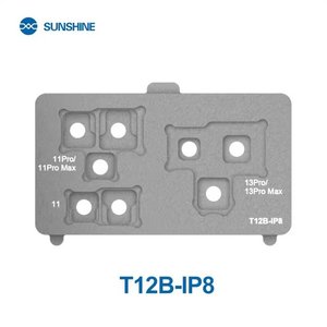 PCB Supporter Sunshine T12B IP8 compatible with Apple iPhone 11, iPhone 11 Pro, iPhone 11 Pro Max, iPhone 13 Pro, iPhone 13 Pro Max, for camera repair 