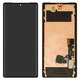 LCD compatible with Google Pixel 6 Pro, (black, with frame, original (change glass) , GLUOG, G8VOU)