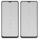 Housing Glass G+OCA PRO compatible with Vivo Y20 (2020), (with OCA film, black)