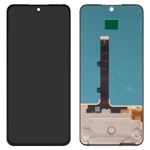 LCD compatible with Tecno Spark 30 Pro KL7 ; Infinix Hot 50 Pro X6881 , black, without frame, High Copy, OLED 