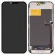 LCD Wextom compatible with iPhone 13 Pro Max, (black, with frame, HC, without error, (OLED) soft, Diagnosable, 120Hz)