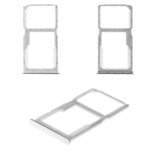 Sujetador de tarjeta SIM puede usarse con Huawei P30 Lite, blanco, con soporte para MMC