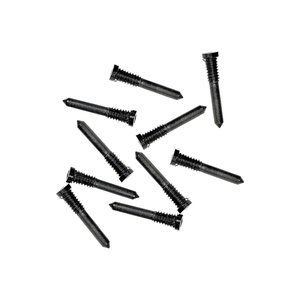 Tornillo puede usarse con iPhone 11, iPhone 12, iPhone 13, iPhone 14, iPhone 15, negro, 10 uds., externos