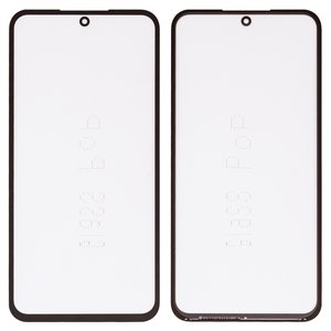 Vidrio de carcasa G+OCA PRO puede usarse con Samsung A546 Galaxy A54 5G, con película OCA, negro