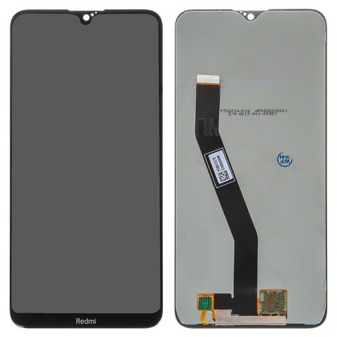 Дисплей для Xiaomi Redmi 8, Redmi 8A, черный, Лого Redmi, без рамки, Original PRC , M1908C3IC, MZB8255IN, M1908C3IG, M1908C3IH, MZB8458IN, M1908C3KG, M1908C3KH