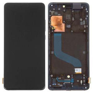 Дисплей для Xiaomi Mi 9T, Mi 9T Pro, Redmi K20, Redmi K20 Pro, чорний, з рамкою, High Copy, OLED , M1903F10G, M1903F11G, M1903F10I, M1903F11I