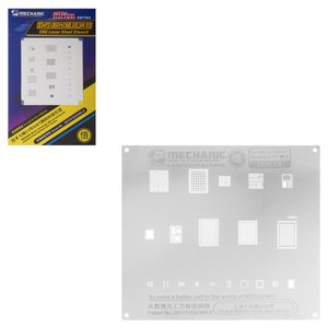 BGA трафарет Mechanic iTin 18 для Apple iPhone XR, iPhone XS, iPhone XS Max, baseband RF