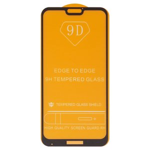 Защитное стекло для Xiaomi Mi A2 Lite, Redmi 6 Pro, совместимо с чехлом, Full Glue, без упаковки , черный