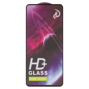 Защитное стекло All Spares для Tecno Pop 8, Spark 20 KJ5 , Spark 20C BG7 , Spark Go 2024  BG6 ; Infinix Hot 40i X6528B , Smart 8 X6525 , совместимо с чехлом, Full Glue, черный