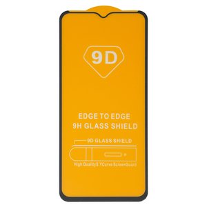 Защитное стекло для Realme C51, C53 NFC, совместимо с чехлом, Full Glue, без упаковки , черный