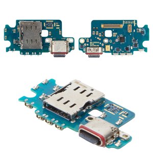 Шлейф для Samsung S931 Galaxy S25, коннектора зарядки, с компонентами, Original PRC , плата зарядки, european version
