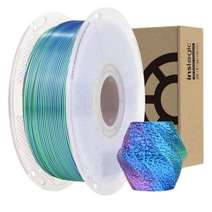 Филамент для 3D принтера INSLOGIC PLA Silk Iceland Aurora, 1 кг