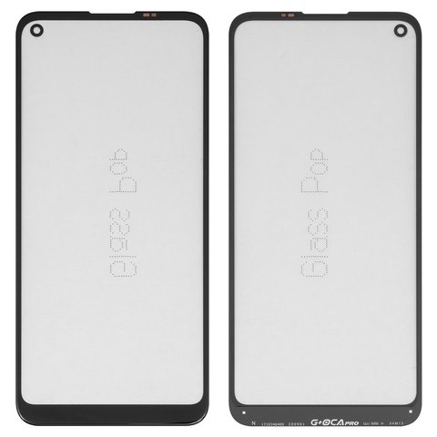 Скло корпуса G+OCA PRO для Samsung A115 Galaxy A11, M115 Galaxy M11, з ОСА плівкою, чорне