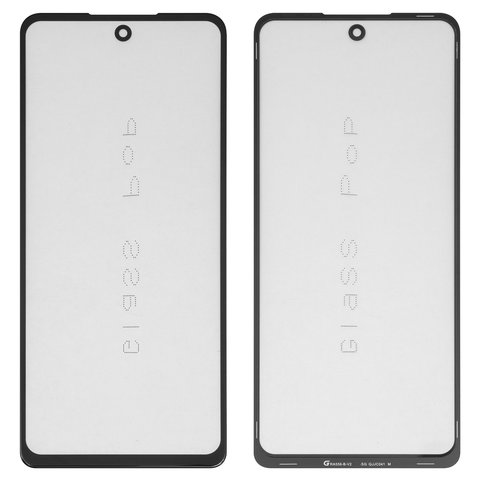 Скло корпуса G+OCA PRO для Tecno Pova 5 LH7n , Pova 5 Pro LH8n , Spark 10 Pro; Infinix Hot 30, Note 30 X6833, X6716 , з ОСА плівкою, чорне