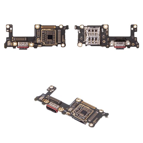 Шлейф для OnePlus 13, конектора зарядки, з компонентами, плата зарядки