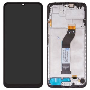 Дисплей для Xiaomi Redmi 13C, черный, с рамкой, Box  LM5C4090F0 A1 