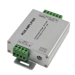 Усилитель RGB сигнала HTL-008 (5050, 3528, 12 A) Усилитель RGB сигнала HTL-008 (5050, 3528, 12 A)