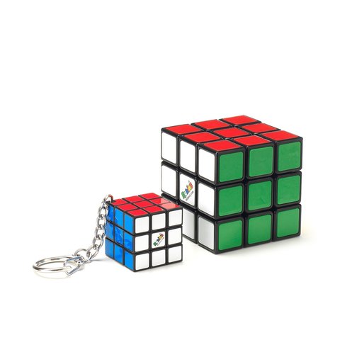 Набір головоломок Кубік Рубіка Rubik's Кубік і міні кубик з кільцем 