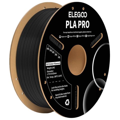 Филамент ELEGOO PLA PRO, черный black , 1 кг