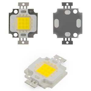 COB LED Chip 10 W (cold white, 1000 lm, 900 mA, 9-11 V) COB LED Chip 10 W (cold white, 1000 lm, 900 mA, 9-11 V)