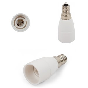 Base Adapter (E14 to E14, white, 68 mm) Base Adapter (E14 to E14, white, 68 mm)