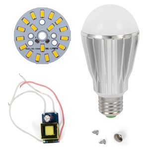 Juego de piezas para armar lámpara LED regulable SQ-Q17 5730 9 W (luz blanca cálida, E27) Juego de piezas para armar lámpara LED regulable SQ-Q17 5730 9 W (luz blanca cálida, E27)